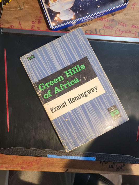 Green Hills of Africa - Ernest Hemingway - 1935, Paperback