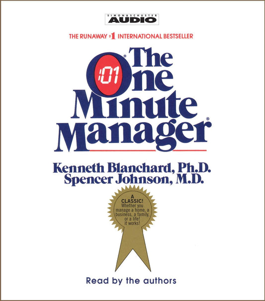 The One Minute Manager Blanchard Ph.D., Kenneth and Johnson M.D., Spencer - CD, New