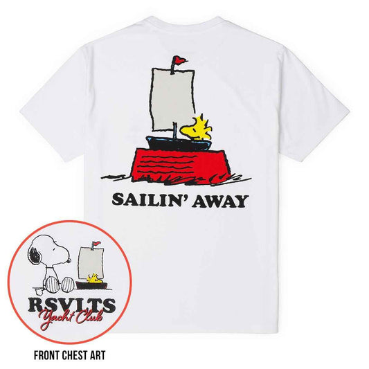 Peanuts "Sailin' Away" – Crewneck Tee