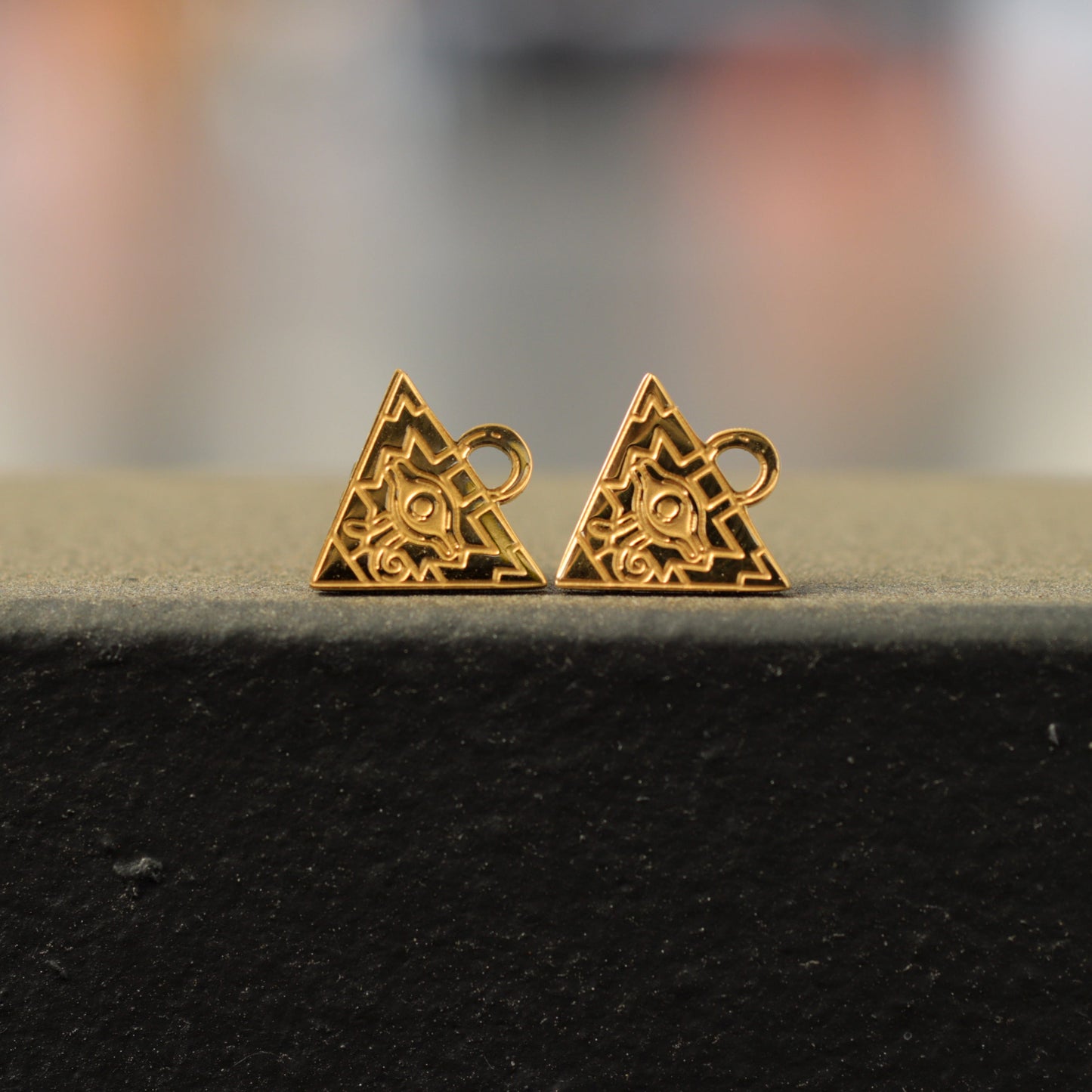 Yu-Gi-Oh!™ Millennium Puzzle Stud Earrings