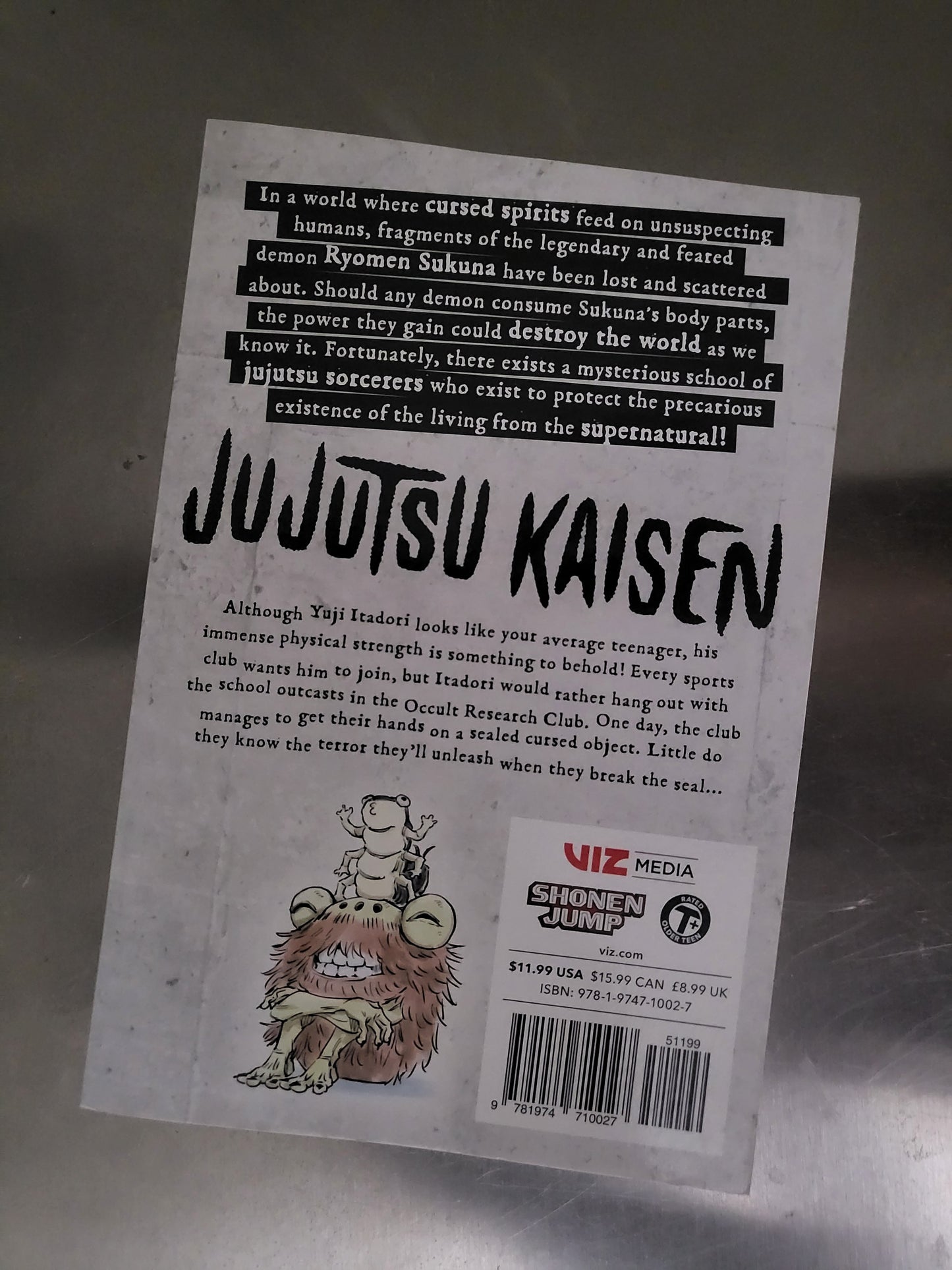 Jujutsu Kaisen, Vol. 1 by Gege Akutami - Used Like New